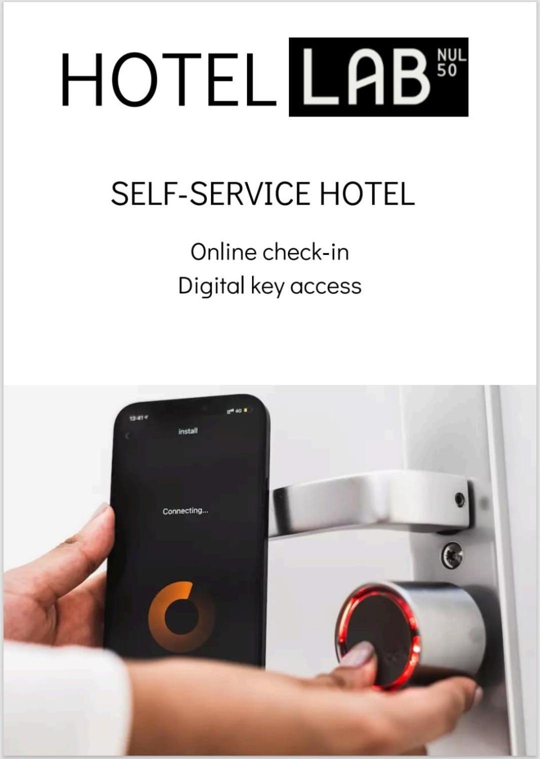 Labnul50 Self Check-In Hotel Groningen Eksteriør billede
